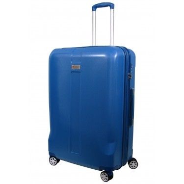 Średnia walizka POLIWĘGLAN AIRTEX 963 niebieska TSA
